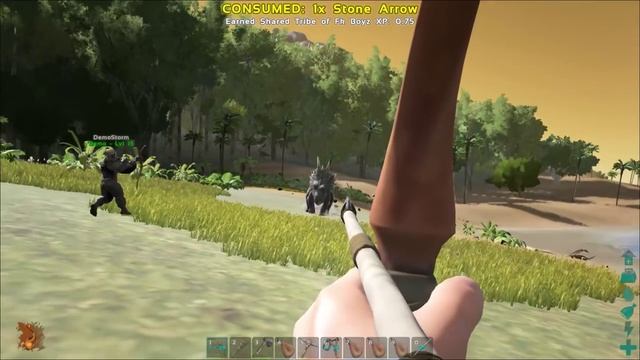 ARK Survival Evolved Gameplay - Part 6 "Shootin Dino's" (Early Access) смотреть онлайн