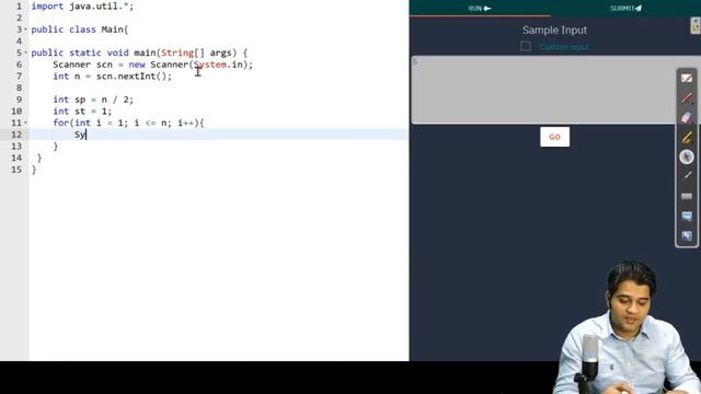 Pattern-5 | Solution | Java Foundation Course смотреть онлайн