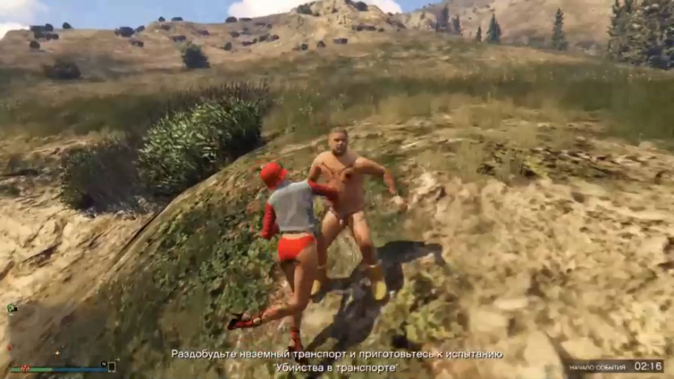 ГОЛЫЙ ДОНАЛЬД ТРАМП НА ПРОСТОРАХ GTA ONLINE ► GTA Online [60 fps] смотреть онлайн