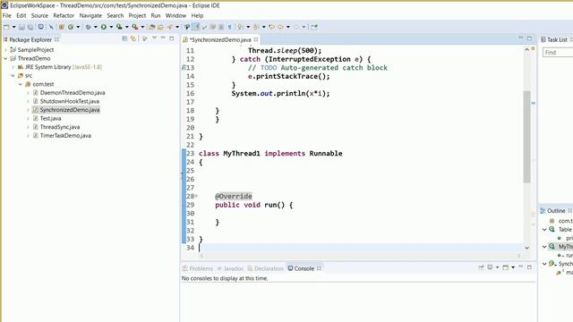 Multi Threading Part-21 | Synchronization In Thread | Run time | Thread In Java Hindi - 162 смотреть онлайн