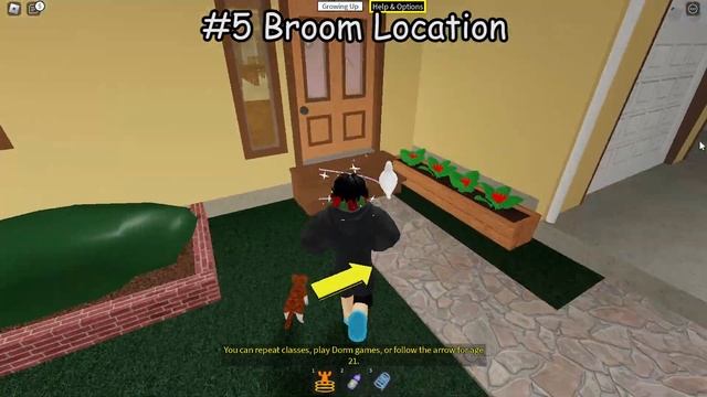 All 6 Broom Locations!! 2022 | Roblox Growing Up Halloween Event смотреть онлайн