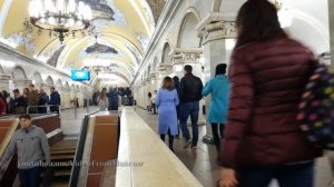 станция метро «Комсомольская» кольцевой линии // 7 апреля 2019