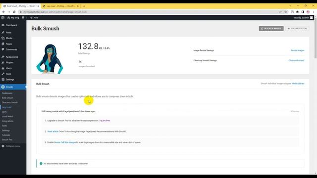 How to compress WordPress image to speed up site смотреть онлайн