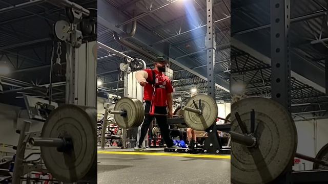 4 Plates 4 Days Post-surgery (tricep Tendon Reattachment) #deadlift #powerlifting #noexcuses