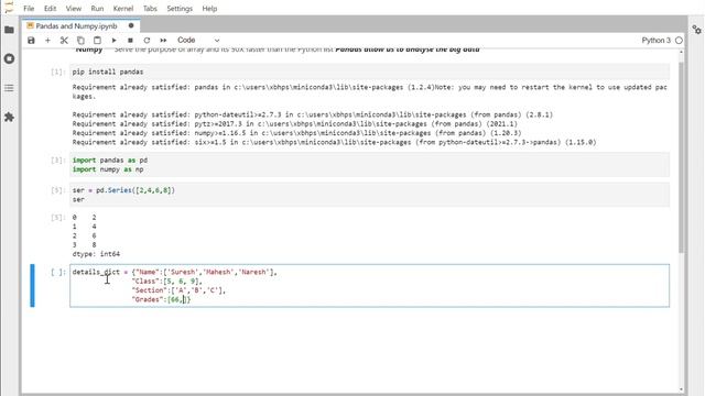 Pandas and Numpy | Introduction | Python |Beginner Guide смотреть онлайн