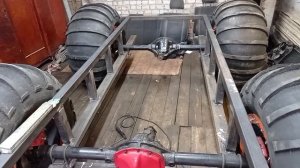 УНИКАЛЬНЫЙ ВЕЗДЕХОД НА АВТОМАТЕ | НАЧАЛО ПОСТРОЙКИ | ОБЗОР РАМЫ