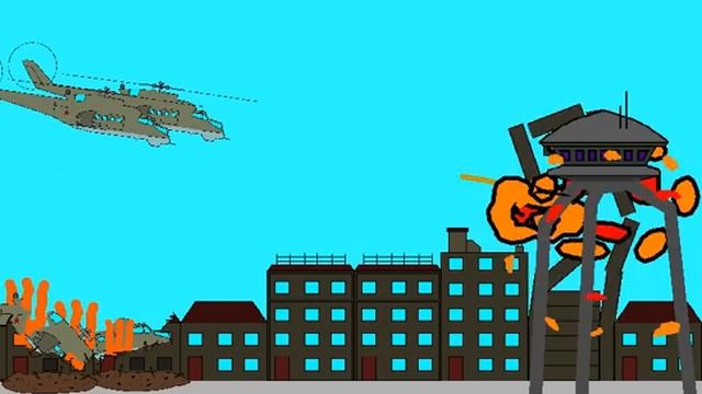 Pivot Alien Invasion Fight War Animation (S1/Part 4) смотреть онлайн