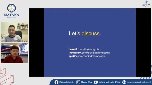 Matana Talks Eps. 02 - Tri Nugraha, Founder Dunia Dalam Desain смотреть онлайн
