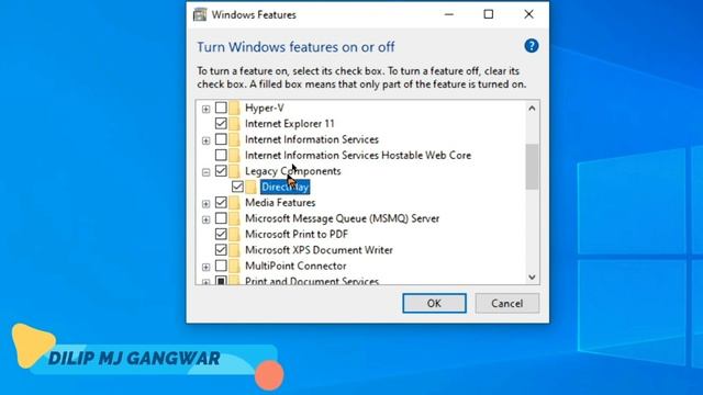 LEGACY COMPONENTS AND DIRECT PLAY MISSING - DIRECTX ERROR смотреть онлайн
