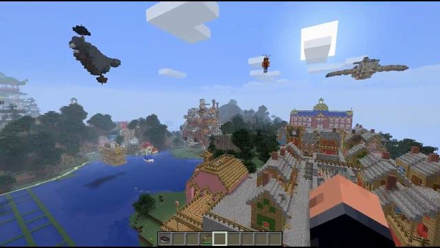 | Minecraft | Epics Adventures ep 5 Ghibli's world смотреть онлайн