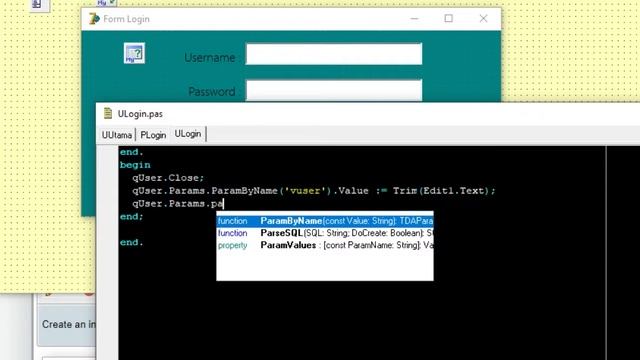 Membuat Form Login dengan Delphi 7 Part 2 - Database MySQL| ITas Media смотреть онлайн