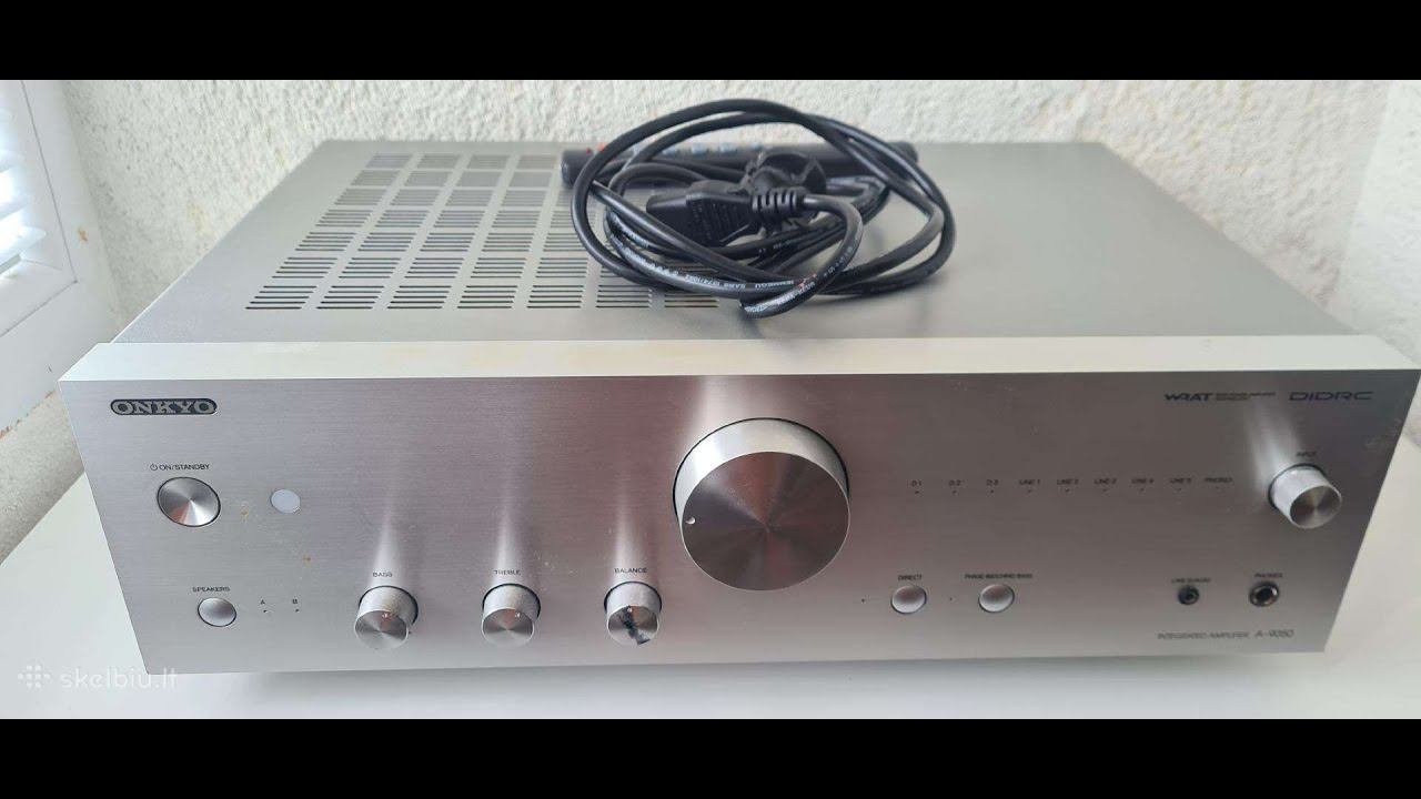 Выводы про Onkyo A-9050 смотреть онлайн