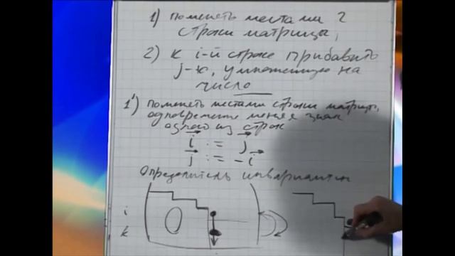 Лекция 149: Особенности компьютерной реализации метода Гаусса смотреть онлайн