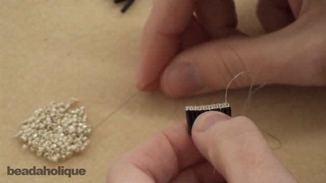 How to Make Brick Stitch and Fringe Beaded Earrings смотреть онлайн