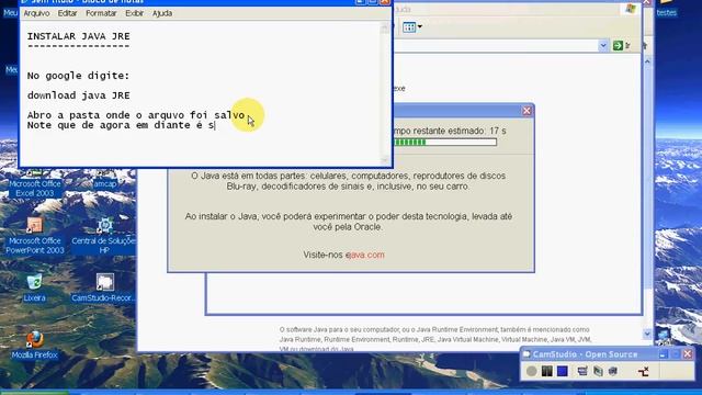 Como instalar o Java JRE смотреть онлайн