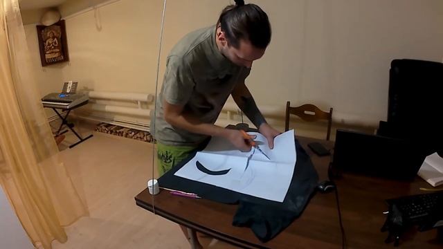 Футболка полетела в космос