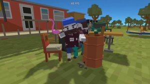 ПРИКОЛ? ТИПИЧНЫЕ ЗОМБИ В ССБ2|SIMPLE SANDBOX 2