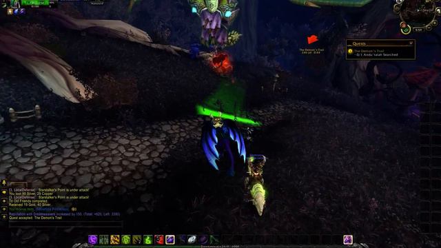 WOW/Legion Gameplay With A Cinematic In HD 60FPS