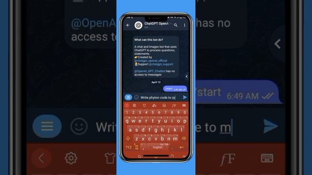 how to use chat Gpt in Ethiopia/using telegram bot смотреть онлайн