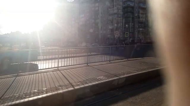 от станция метро ладожская чижик 64 трамвай до станция Ржевка смотреть онлайн