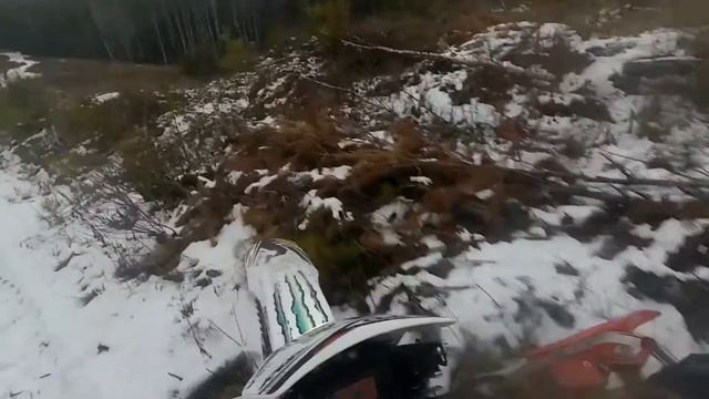 (падение) Петрошина 5.00 0,6 атм, без шипа на плотном снеге и небольшой сброс газа. смотреть онлайн