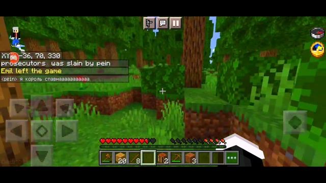 ? ГРИФ С ДЕРЕВЯННЫМ ТОПОРОМ #3 | OMLET ARCADE | MINECRAFT BE смотреть онлайн