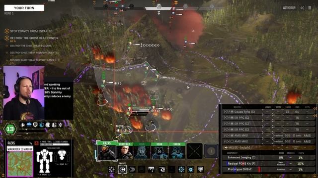 Superheavy Mech in Action - Battletech Modded / Roguetech Project Mechattan Episode 97 смотреть онлайн