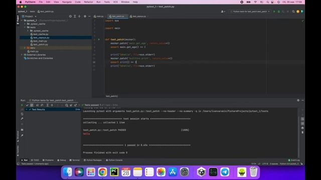 Pytest. Самый простой способ замокать функцию | mocker.patch смотреть онлайн