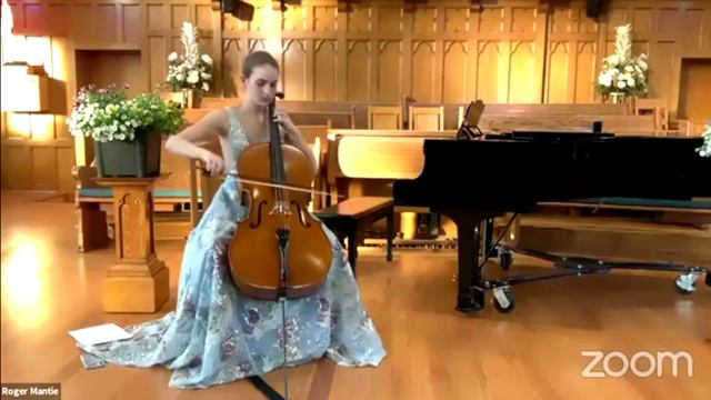 Cello Suite #6 in D major BWV1012 - Courante - J.S. Bach - Ellamay Mantie - SPO S42E08 смотреть онлайн