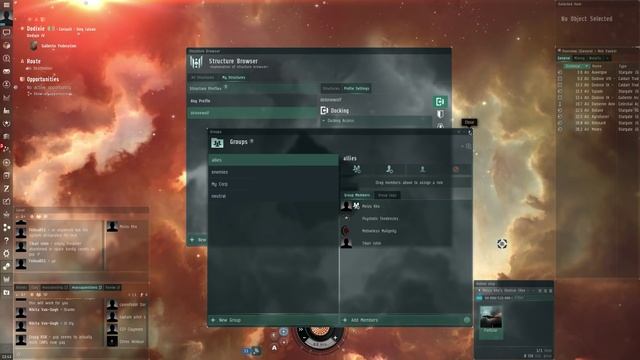 EVE Online - sisi - structure browser смотреть онлайн