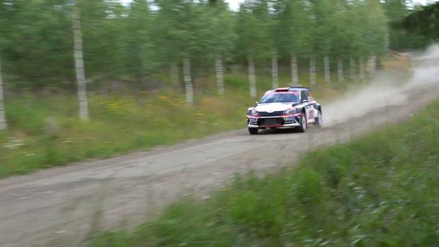 WRC Neste Ralli Finland 2019 Urria SS4 смотреть онлайн