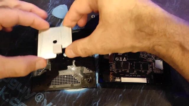 Vontar x96 Max+ Rev. Plus2 - Улучшаем охлаждение GPU (Быстро) / Fast improvement GPU Cooling смотреть онлайн