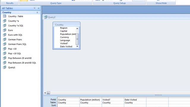07 Using SQL for YesNo and Date Queries смотреть онлайн