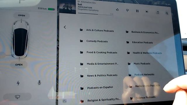 Tesla Model 3 Media Player смотреть онлайн