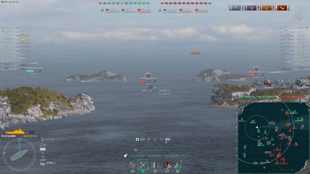 World of Warships - My New Favorite Ship for Convoy смотреть онлайн