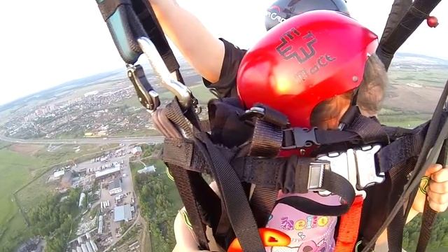 Полеты на параплане по подарочному сертификату. Пермь 27.05.16 смотреть онлайн