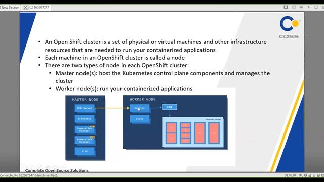 Redhat OpenShift(do280) Live Webinar on 4.5 version | Learn Containers & Kubernetes with COSSINDIA смотреть онлайн