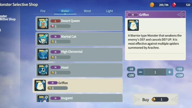 Summoners War Chronicles | using the 4 stars selection ticket on Jules NPC (Rudelin Village) смотреть онлайн