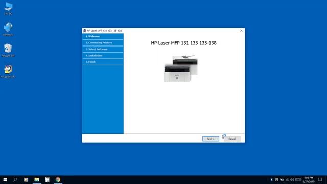 Распаковка и настройка принтера серии HP Laser 100 и МФУ HP Laser 130 | HP Laser | HP смотреть онлайн