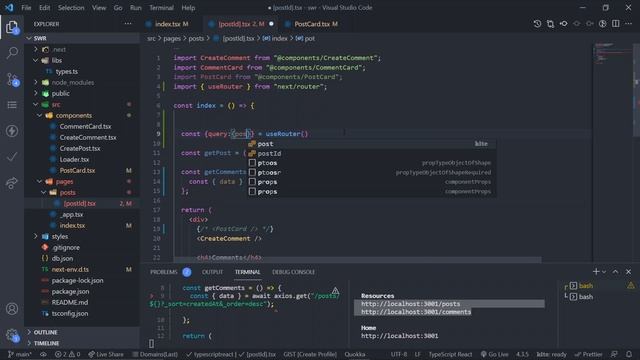 [ 1 ] Data Fetching using SWR Hook with Next Js | React | Why SWR? смотреть онлайн