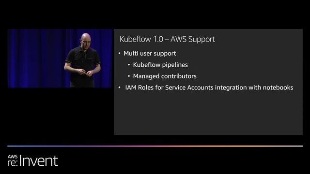AWS re:Invent 2019: Building machine-learning infrastructure on Amazon EKS with Kubeflow (CON306-R1 смотреть онлайн
