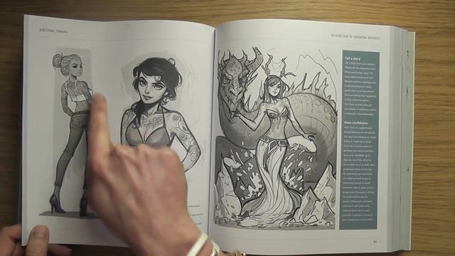 Sketching from the Imagination : CHARACTERS - QUICK LOOK of 3DTotal Publishings Book смотреть онлайн