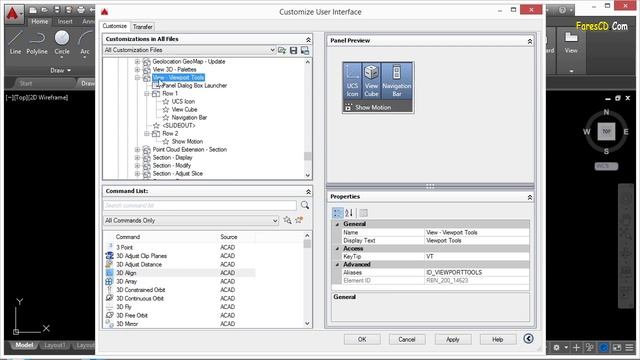 AutoCad 2017 Tutorial | 13.04 Customizing The Ribbon смотреть онлайн