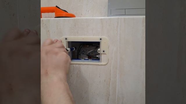 Инсталляция Villeroy&Boch. Клавиша слива . Подключение. смотреть онлайн