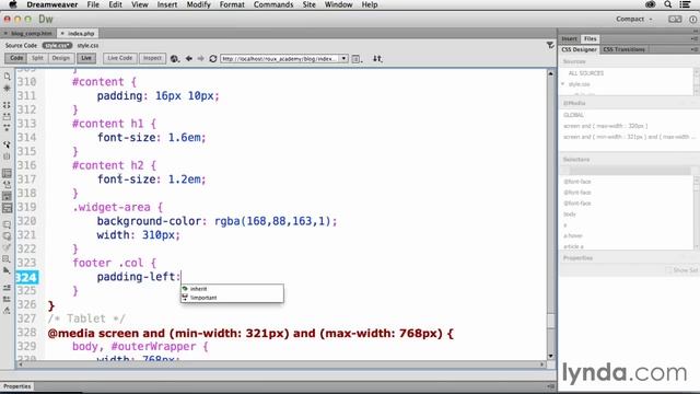 Dreamweaver CC and Wordpress Tutorial 2015 Part 2 смотреть онлайн