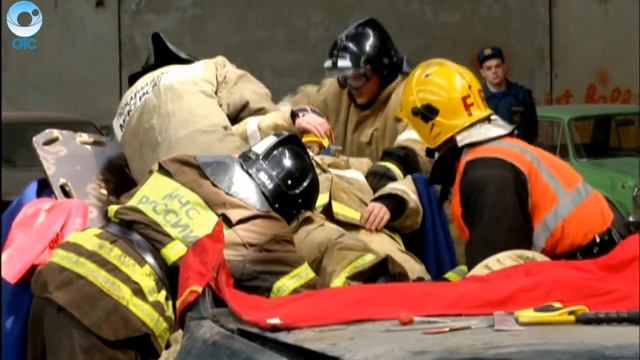 Спасатели из районов области показывали умения работы при транспортных происшествиях смотреть онлайн