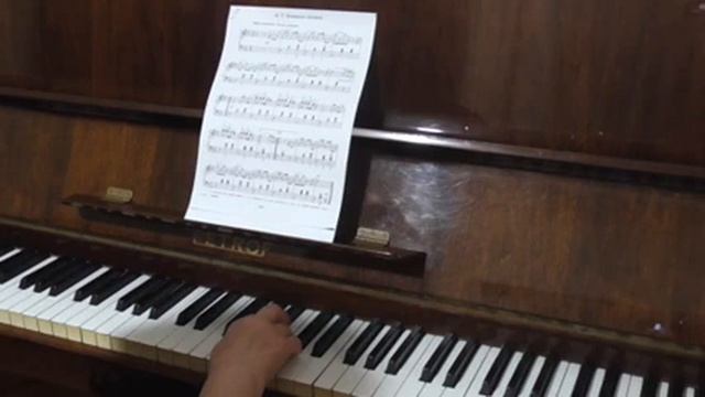 Слушаем на ф-но:Чайковский Немецкая песенка и Шарманщик поёт . смотреть онлайн