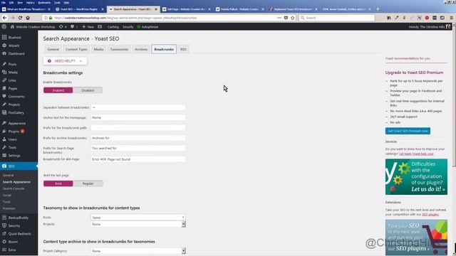 How to Enable Breadcrumbs in WordPress with Yoast SEO смотреть онлайн