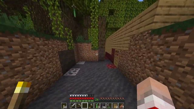 [SLO] Nabiranje materiala in širjenje baze! | Minecraft hardcore #4 смотреть онлайн