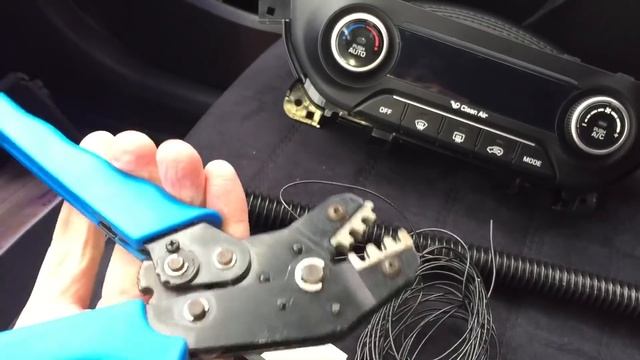 Замена блока кондиционера, на блок климат контроля в Hyundai Creta. Часть #1